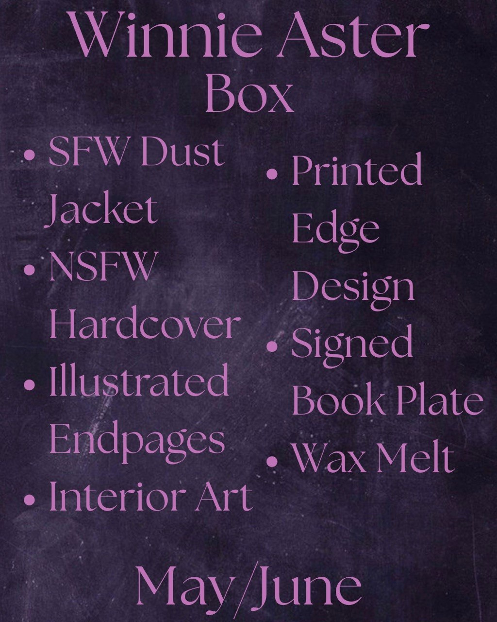 Winnie Aster Book Box Pre Order - Image 5