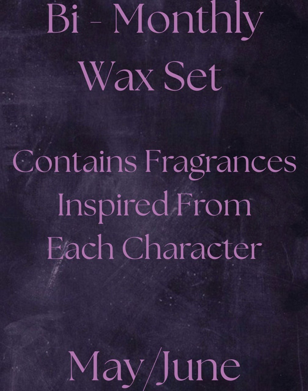 Winnie Aster - Wax Melt Set Pre Order